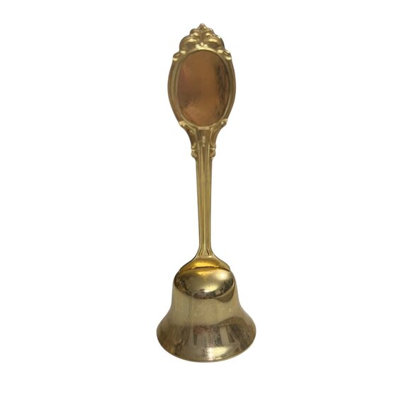 Vintage Texadillo Memorabilia Gold Tone Collector Bell - Picture 9 of 9